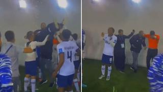 La celebración de André Carrillo tras clasificar a la final del Mundial de Clubes | VIDEO