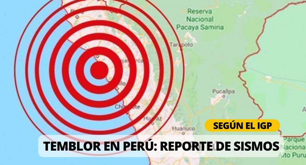 Último temblor en Perú según IGP: epicentro y magnitud en reporte | Foto: Diseño EC