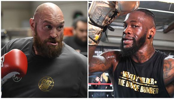 Tyson Fury vs. Deontay Wilder EN VIVO: ¿Por qué tuvieron que afeitarse la barba para pelear? (Foto: AFP)