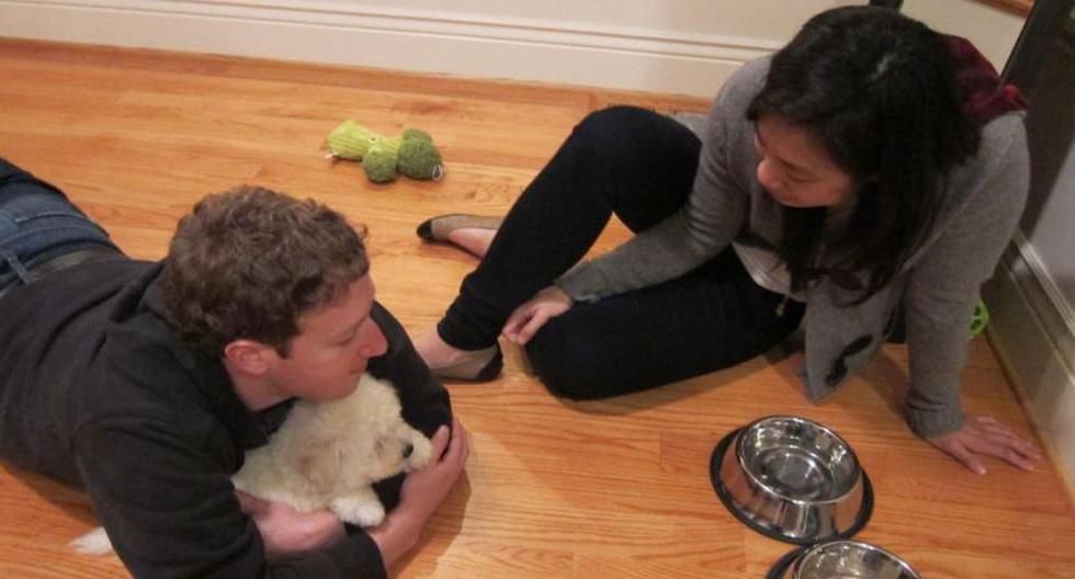 Mark Zuckerberg y su esposa Priscilla Chan. (Foto: Facebook)
