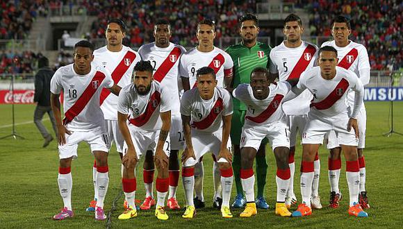 Selección peruana descendió seis posiciones en el ránking FIFA