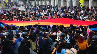 Marcha del Orgullo: así se desarrolla movilización LGTBIQ+ en el Centro de Lima