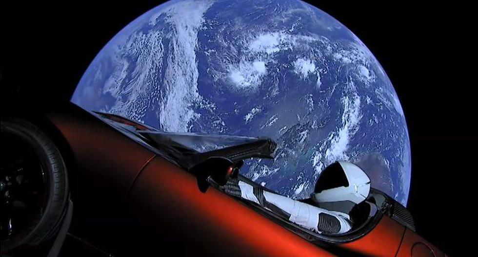 Lanzamiento del cohete Falcon Heavy de SpaceX con un Tesla. (Foto: SpaceX)