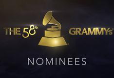 Grammy 2016: estos son los nominados para la edición 58
