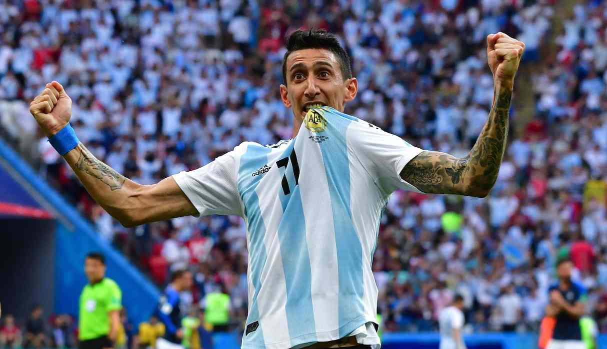 La historia de Ángel Di María que incluye a Real Madrid, la selección argentina y la final del Mundial Brasil 2014. (Foto: AFP)