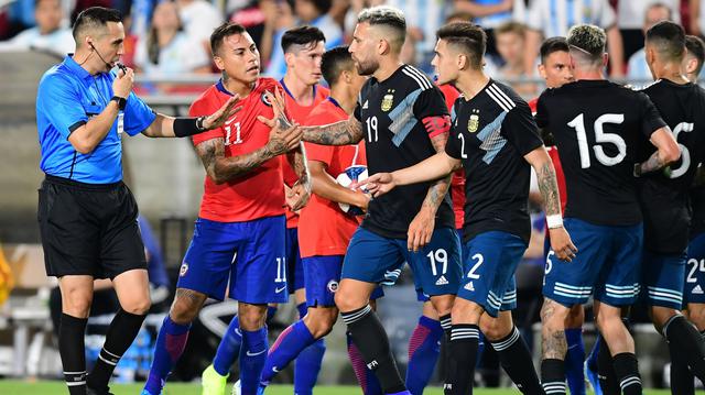 Argentina vs. Chile: mejores imágenes del partido. (Foto: AFP)