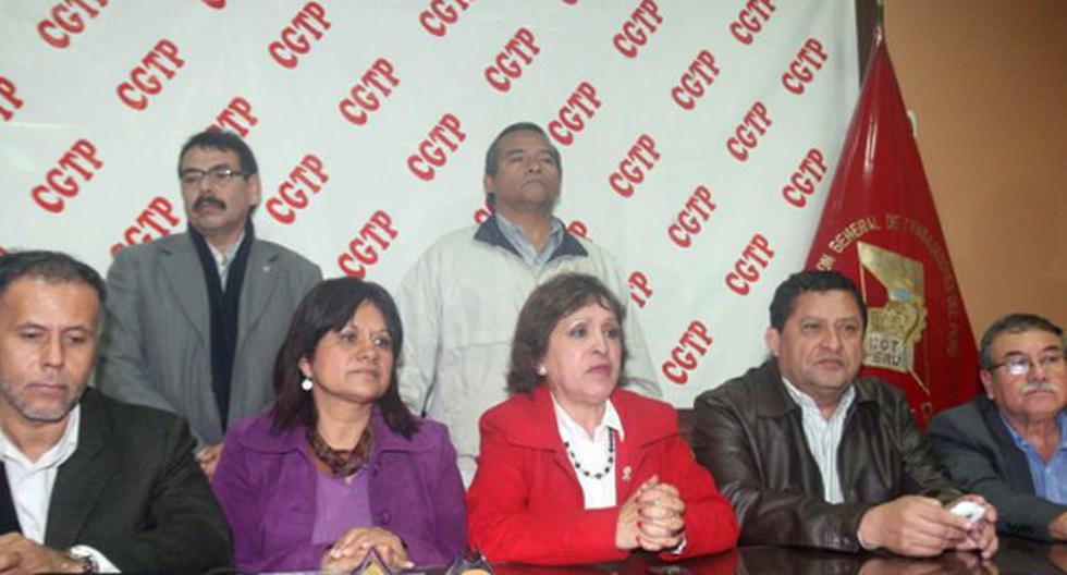 CGTP anuncia su postura. (Foto: Andina)