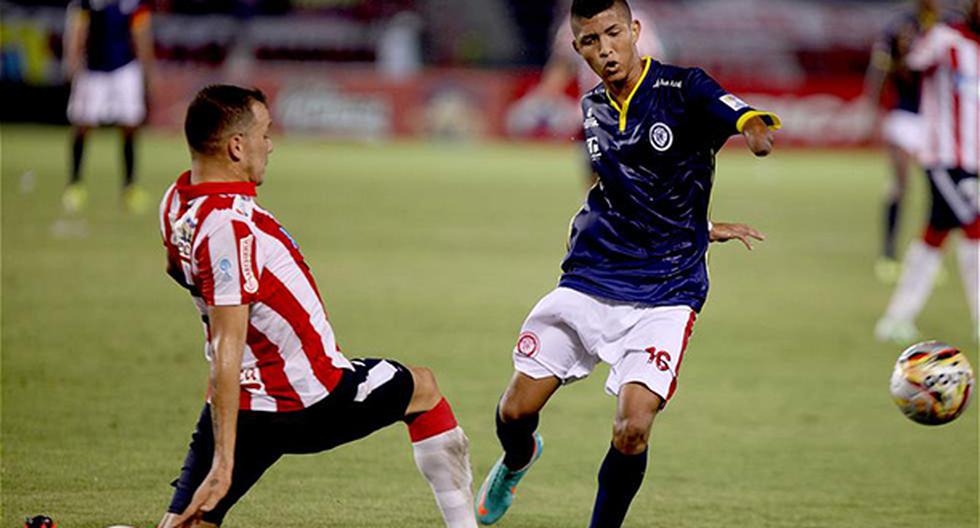 Lorenzo Orellano debutó con 16 años en la Copa Colombia. (Foto: Futbolred)