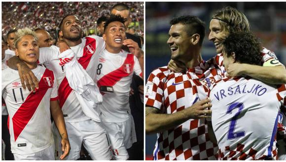 Selección peruana: Croacia confirmó amistoso contra bicolor. (Foto: AFP)