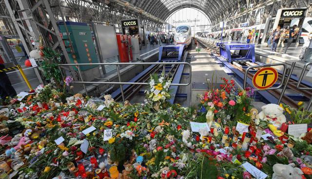 Conmoción en Alemania por la muerte de un niño que empujaron a las vías del tren. (Foto: AFP)