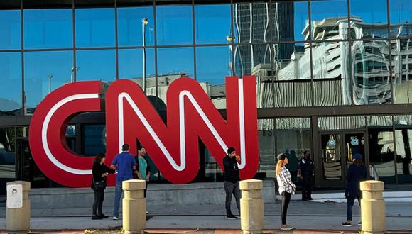 El centro de CNN se ve en el centro de Atlanta, Georgia, el 16 de octubre de 2021 (Foto: Daniel SLIM / AFP)