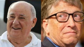 Amancio Ortega le pisa los talones a Bill Gates en riqueza