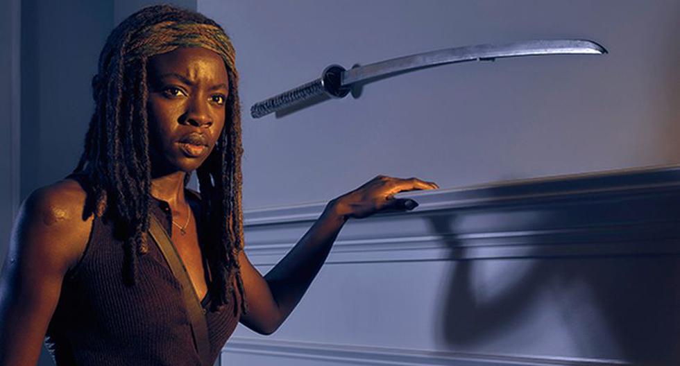 Danai Gurira es Michonne en 'The Walking Dead' (Foto: AMC)