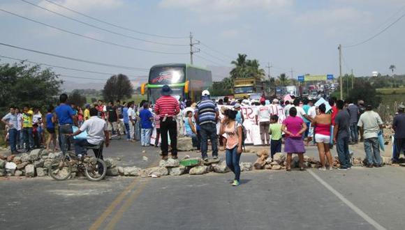 Chepén: pobladores tomaron la carretera Panamericana Norte