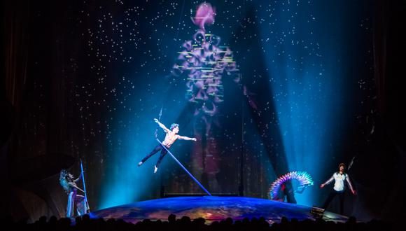 "Sép7imo Día", el nuevo espectáculo del Cirque du Soleil, inspirado en Soda Stereo. (Foto: Difusión)