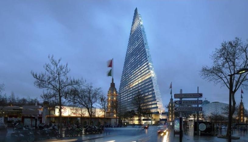 La “Tour Triangle” tendrá 180 metros de alto y 92.200 metros cuadrados de superficie. El proyecto estará a cargo del prestigioso estudio Herzog & De Meuron. (Foto: tour-triangle.com)