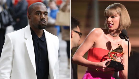 Taylor Swift le mandó duro mensaje a Kanye West en el Grammy