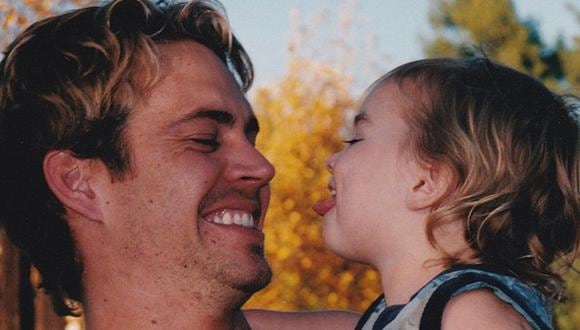 Instagram: Paul Walker recordado por su hija en tierna foto