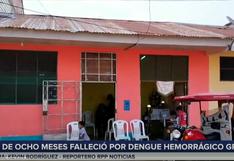 Loreto: bebe de ocho meses falleció por dengue hemorrágico grave 
