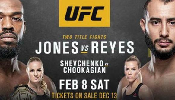 UFC 247 EN VIVO VER Jones vs Reyes por FOX ACTION mira las peleas EN DIRECTO con Valentina Shevchenko vs Katlyn Chookagian en Texas. (UFC)