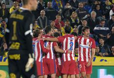 Atlético Madrid vence a La Palmas y saca ventaja para clasificar a cuartos de final de la Copa del Rey