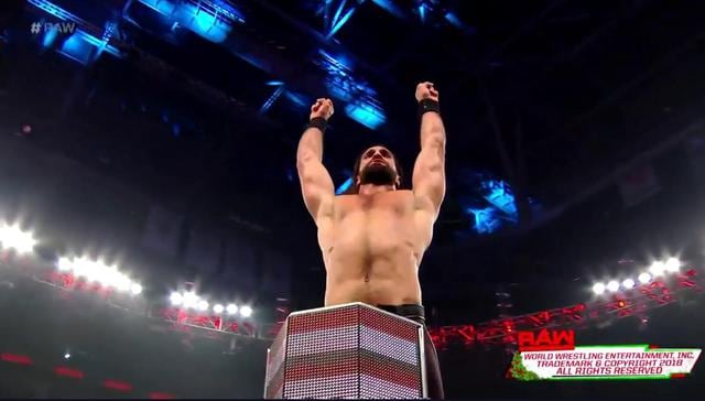 Seth Rollins venció a Baron Corbin en el evento estelar. (Foto: WWE)
