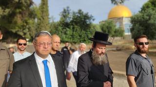El ministro ultraderechista israelí Ben Gvir visita nuevamente la Explanada de las Mezquitas