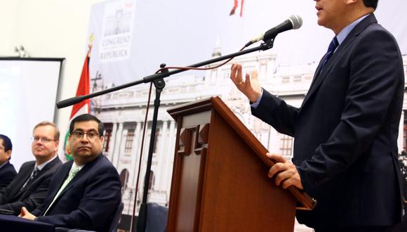 El congresista Juan carlos Gonzales Ardiles presentó iniciativa legislativa con el apoyo de miembros de su bancada. (Foto: Congreso de la República).