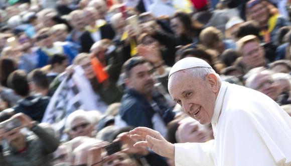 El papa se pronunció a propósito del Día del Trabajo. (Foto: EFE)