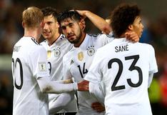 Alemania certificó su pasaje a Rusia 2018: goleó a Azerbaiyán