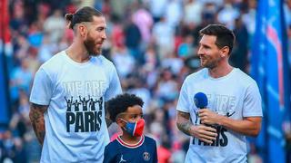 ¿Qué pasó entre Lionel Messi y Sergio Ramos en una práctica del PSG en Japón?