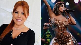 Magaly Medina destaca que Yahaira Plasencia cantara en vivo en los Premios Juventud: “Está bien, es como debe ser”