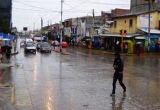 Lluvias en la sierra afectará a 108 provincias desde el miércoles 06 