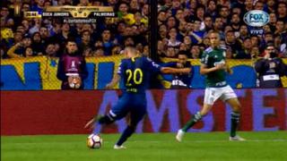 Boca Juniors vs. Palmeiras: Lucas Olaza y el disparo que casi hace explotar a la Bombonera | VIDEO