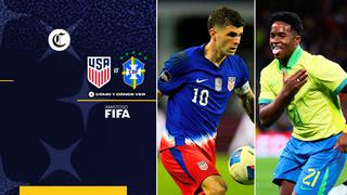 Estados Unidos vs Brasil ¿dónde ver el amistoso internacional?