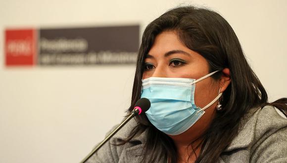 Betssy Chávez comentó que su renuncia y la de otros dos miembros de Perú Libre podrían ser la "avanzada". (Foto: Mintra)