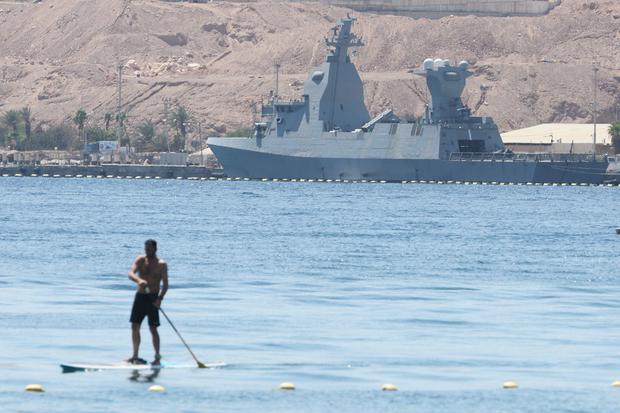 IISS dice que la marina israelí tiene alrededor de 60 barcos. (EPA).
