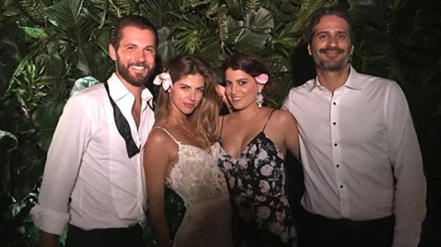 Boda de Stephanie Cayo y Chad Campbell. (Foto: Instagram)
