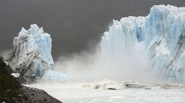Así fue el derrumbe del popular glaciar argentino Perito Moreno - 3
