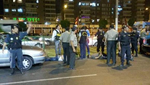 Balacera en Open Plaza del Callao: 4 hampones fueron detenidos
