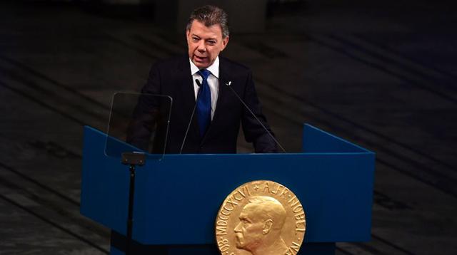 Así recibió Juan Manuel Santos el Nobel de la Paz en Oslo - 6