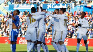 Con doblete de Varane y el tercero de Modric, Real Madrid goleó al Getafe por LaLiga