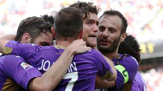 Fiorentina venció 3-2 a Palermo y logró cupo a la Europa League