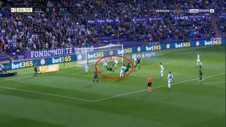 Betis vs. Valladolid: así fue el golazo de chalaca de Mandi para el 1-0 por Liga española | VIDEO