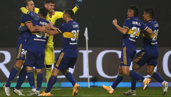 Boca venció 4-1 a River en tanda de penales y clasificó a cuartos de final de la Copa Argentina (Foto: AFP).