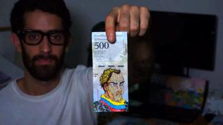 Venezuela: billetes devaluados se convierten en obras de arte