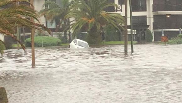 Inundaciones en Uruguay. El País/GDA