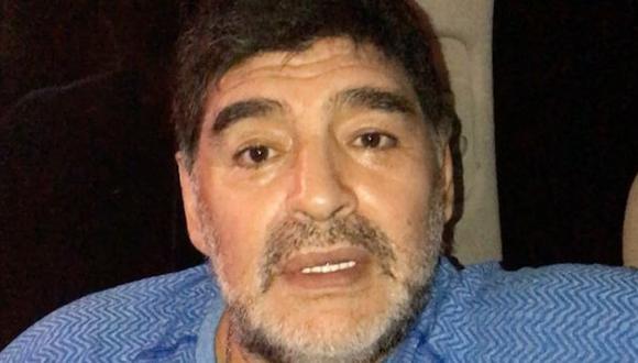 Diego Armando Maradona publicó este video el martes en Instagram.