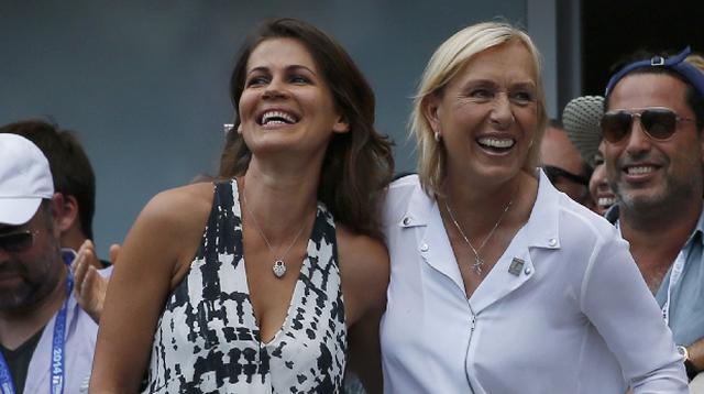 Martina Navratilova propuso matrimonio a su novia en US Open - 3