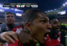 Periodistas de GolTV alaban a Paolo Guerrero tras el gol con el Flamengo